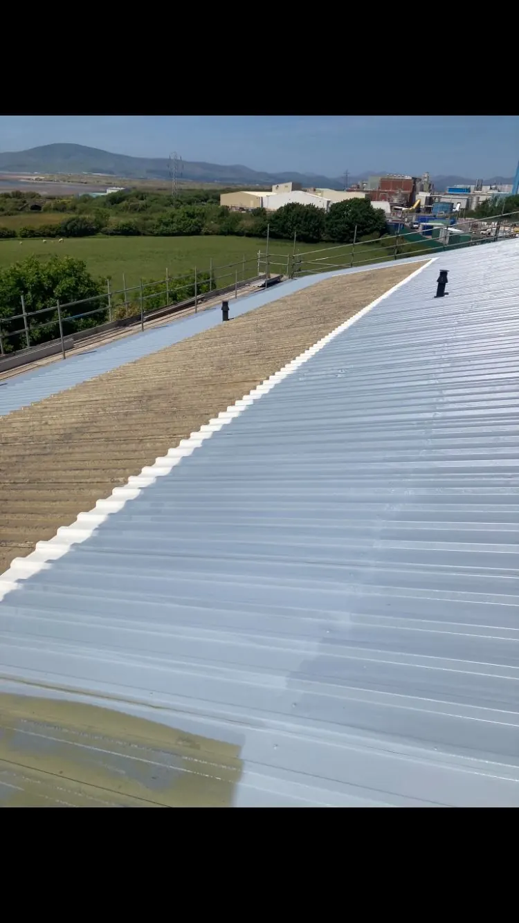 Industrial Roofing project in Cumbria — WP Roofing & Building Ltd
