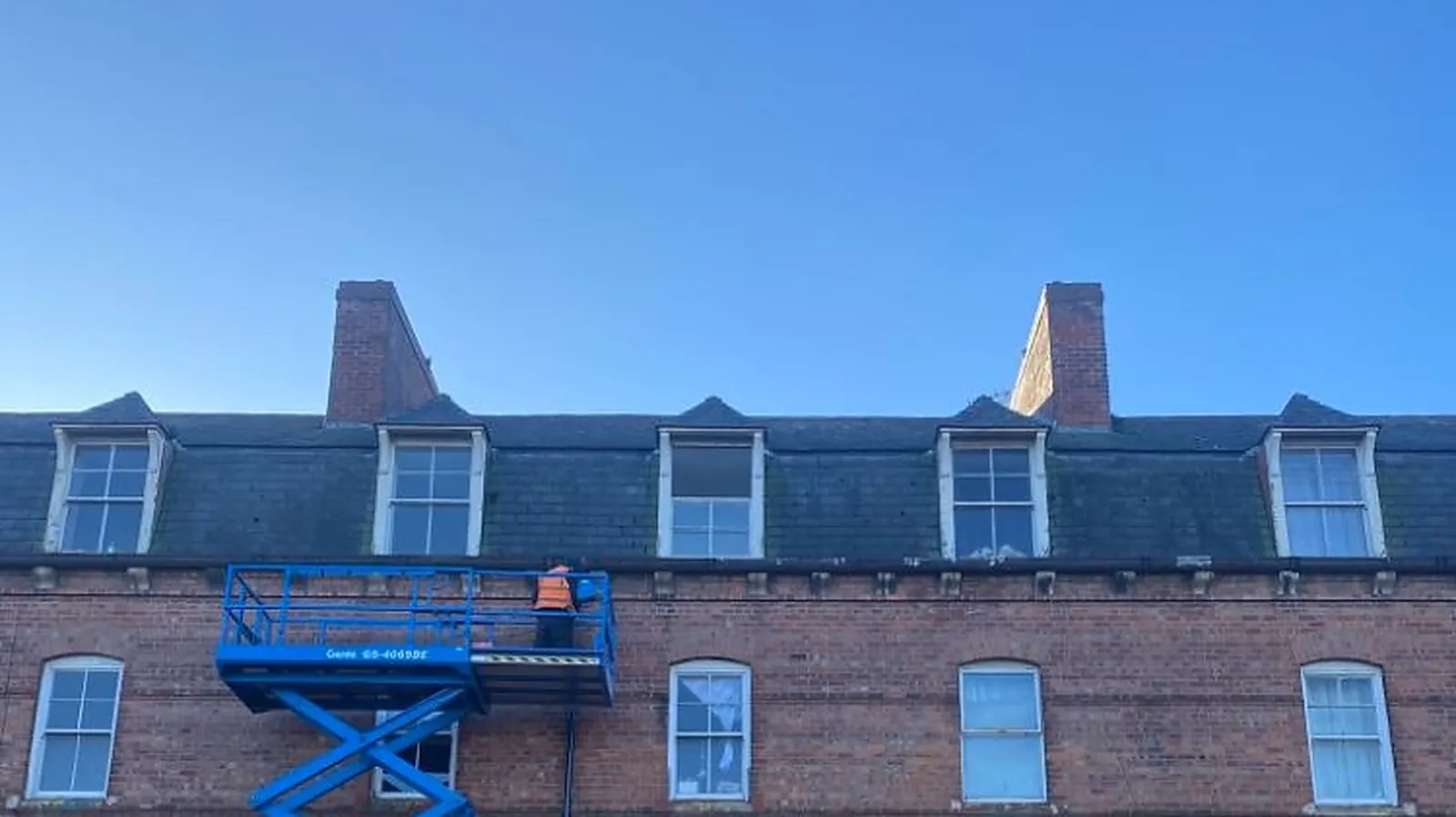 WP Roofing team working in Barrow-in-Furness