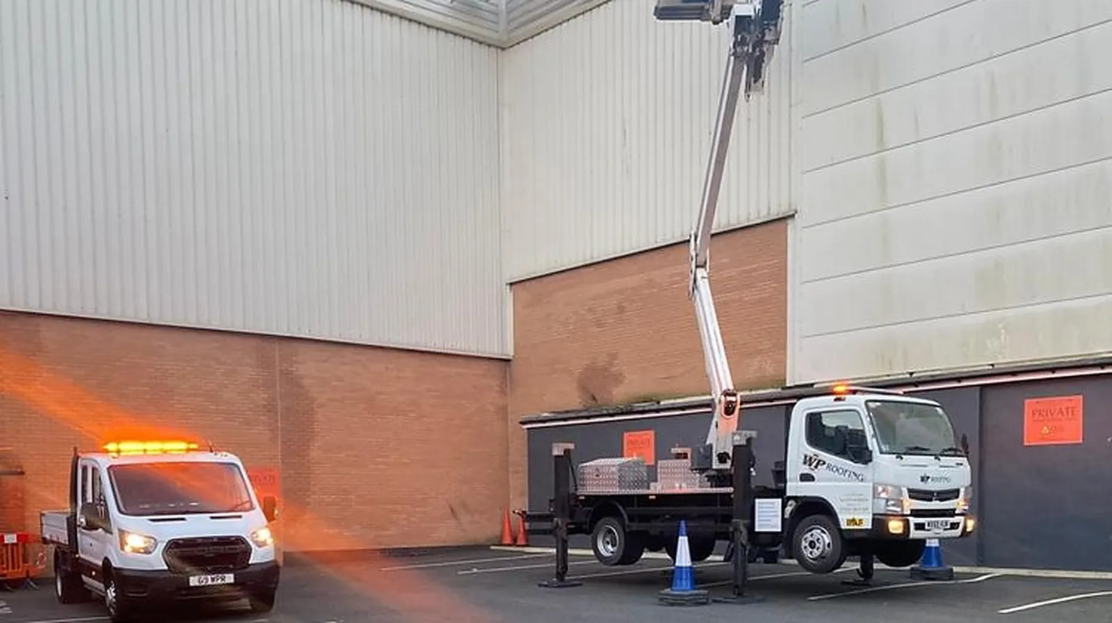 Industrial roofing Cumbria